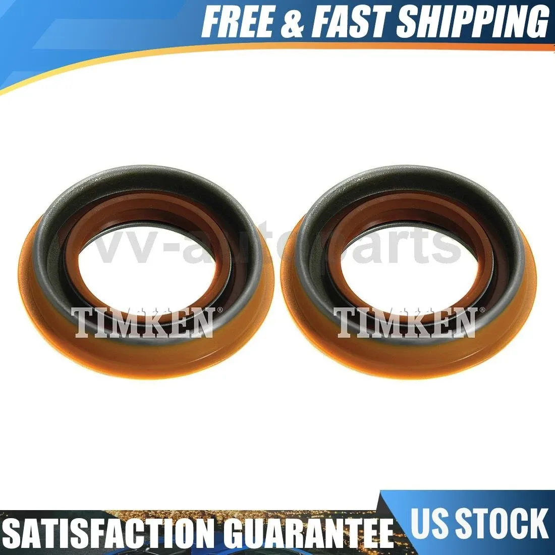 1982-1989 Chevrolet Cavalier Left Automatic Transmission Output Shaft Seal - Timken VVAU250915015235