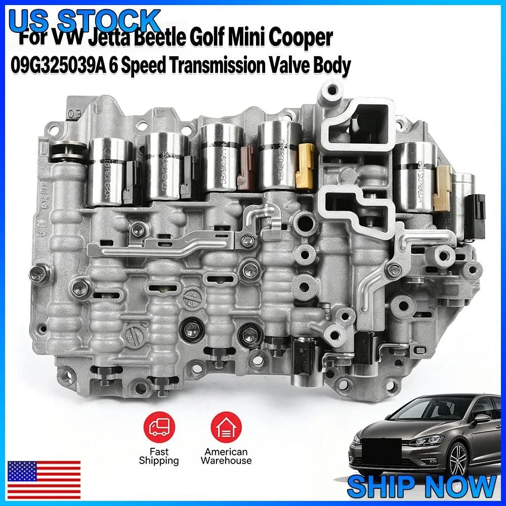 09G Valve Body W/Solenoids Transmission For VW Beetle Golf Jetta Mini Cooper