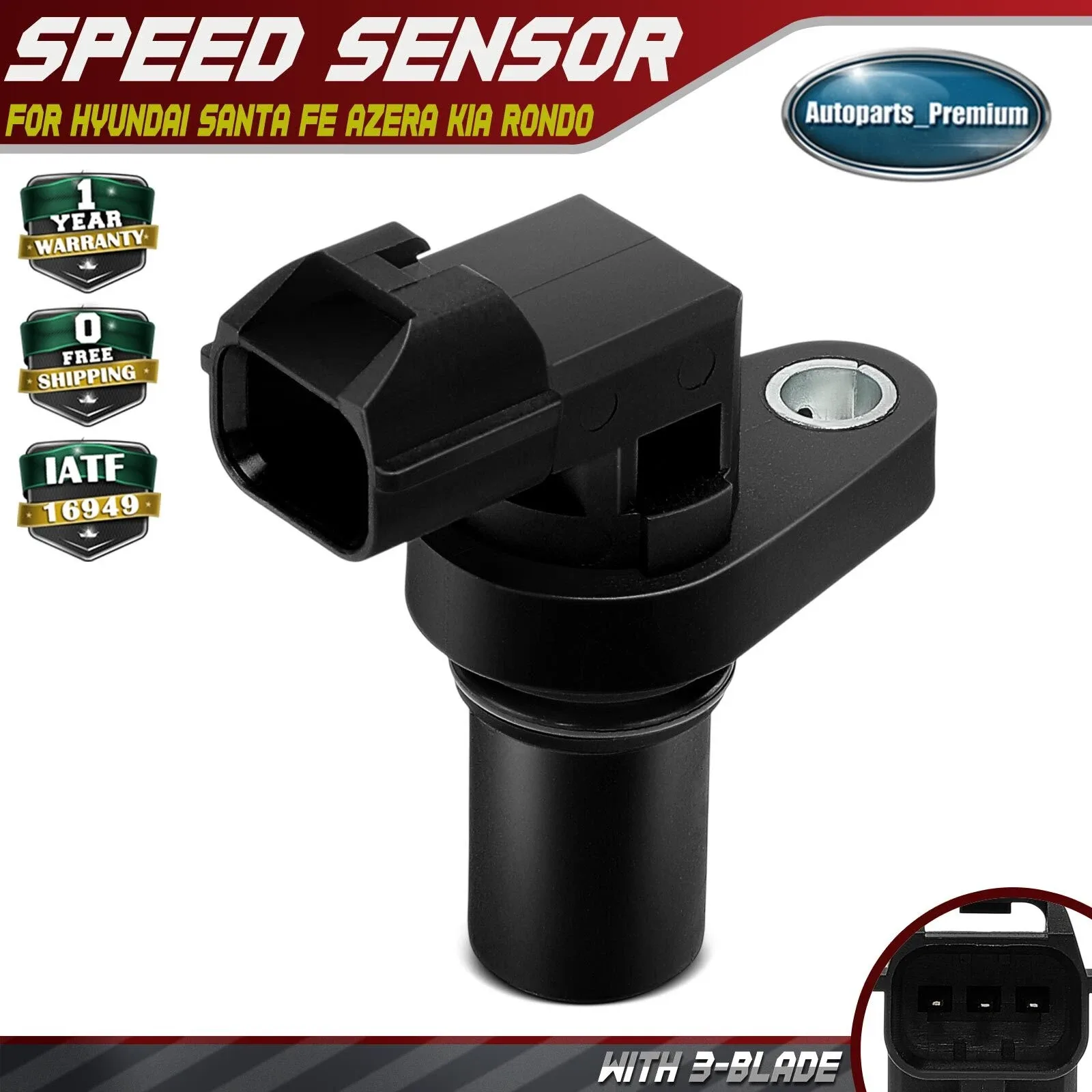 2007-2010 Hyundai / Kia Automatic Transmission Output Shaft Speed Sensor SC324