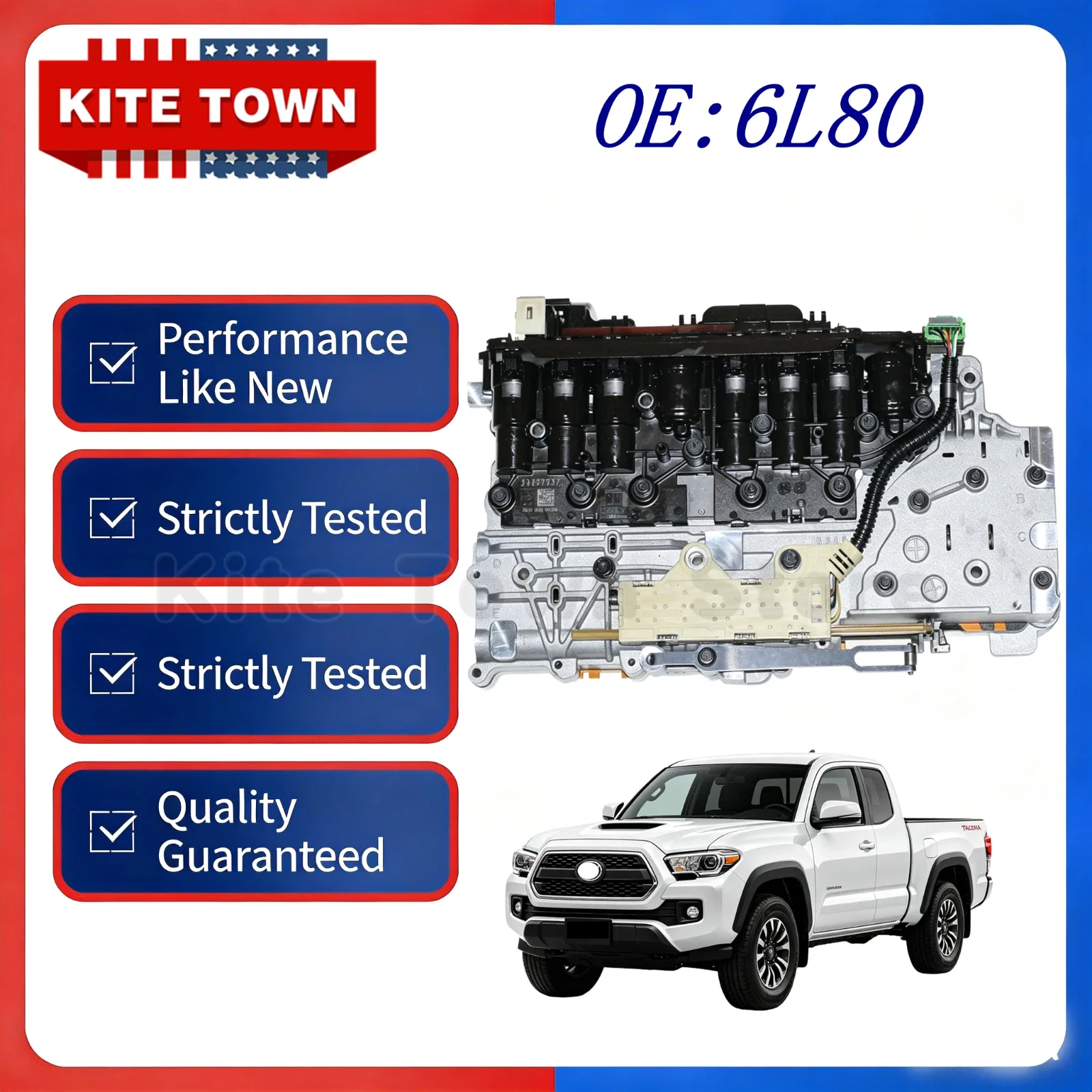 2009-up Chevrolet Cadillac GMC 6L80/6L80E Transmission Valve Body w/ TCM - 12001201