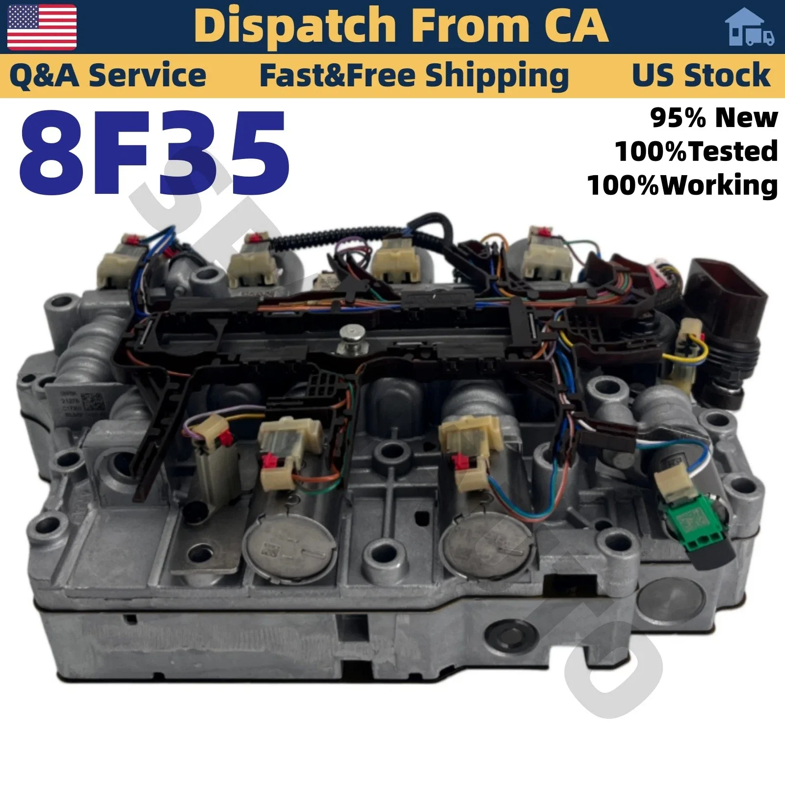 Ford Bronco Edge Escape Valve Body w/ Solenoid Kit — 8F35