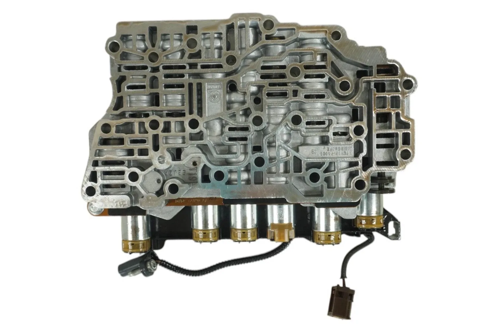 46740BB - 6F35, VALVE BODY & TEHCM, GEN 1, 7 SOL, CAST: EBJZA/RF9L8P-7A101