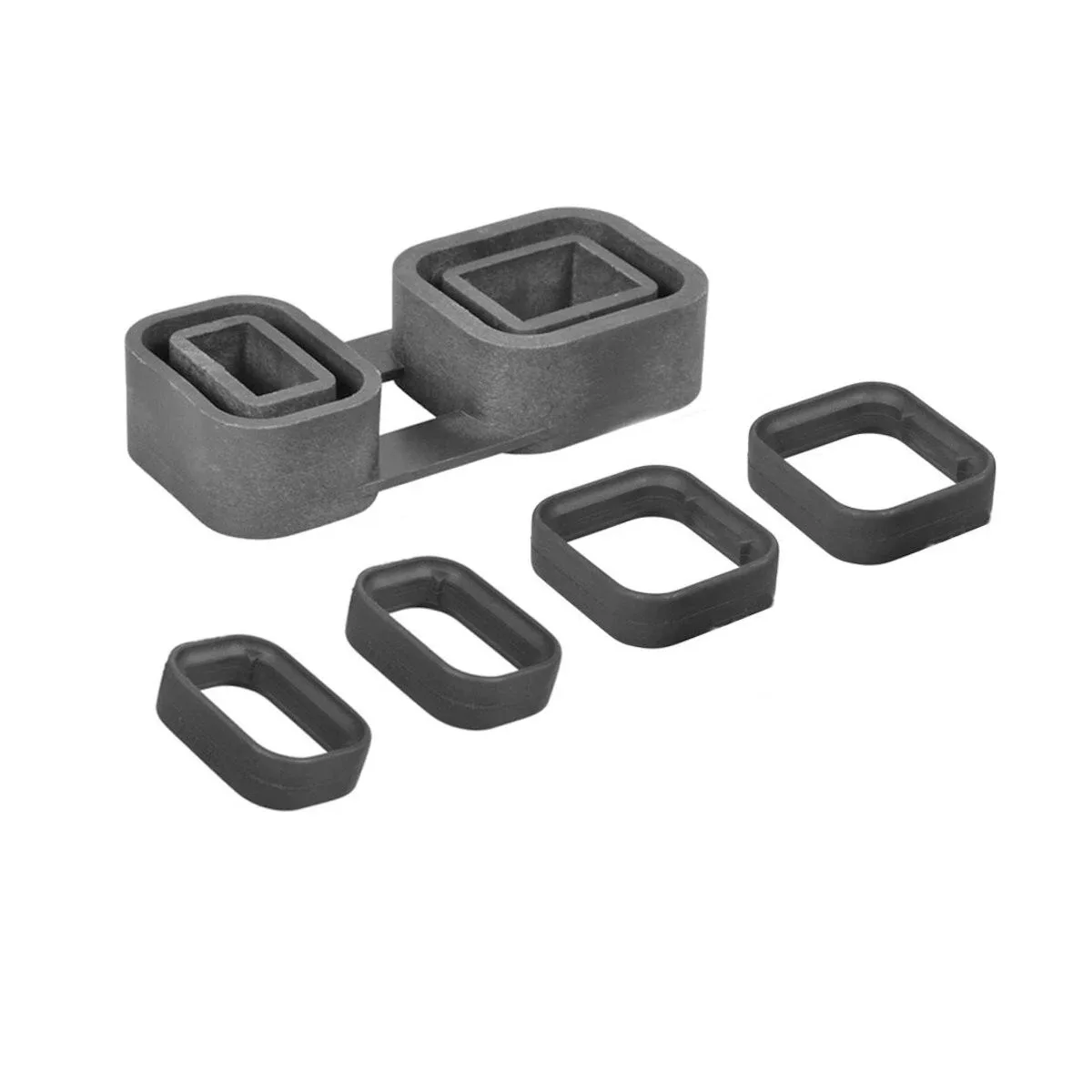 8HP45 8HP70 6R80 ZF6HP  Bridge Seal Kit Valve Body to Case (4 Seals & Carrier) image 3