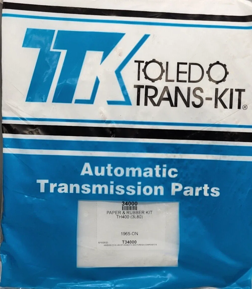 .For GM TH400 transmission Gasket and Paper Kit NO VALVE BODY Gaskets 1965-ON