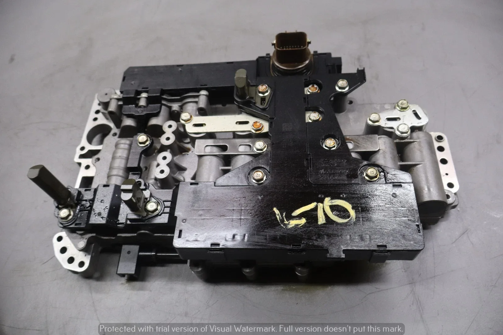 11-15 Hyundai Equus Auto Transmission Valve Body W/Conductor Plate Oem image 3