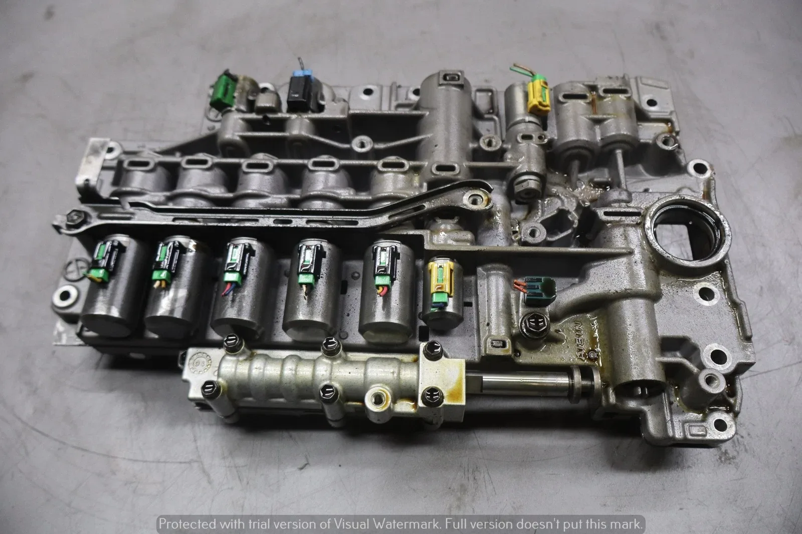 11-18 Porsche Cayenne 958 Turbo Transmission Valve Body W/Conductor Plate Oem image 3