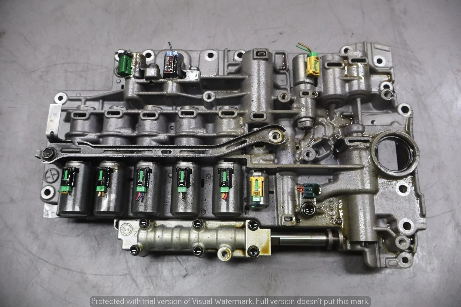 11-18 Porsche Cayenne 958 Turbo Transmission Valve Body W/Conductor Plate Oem image 4