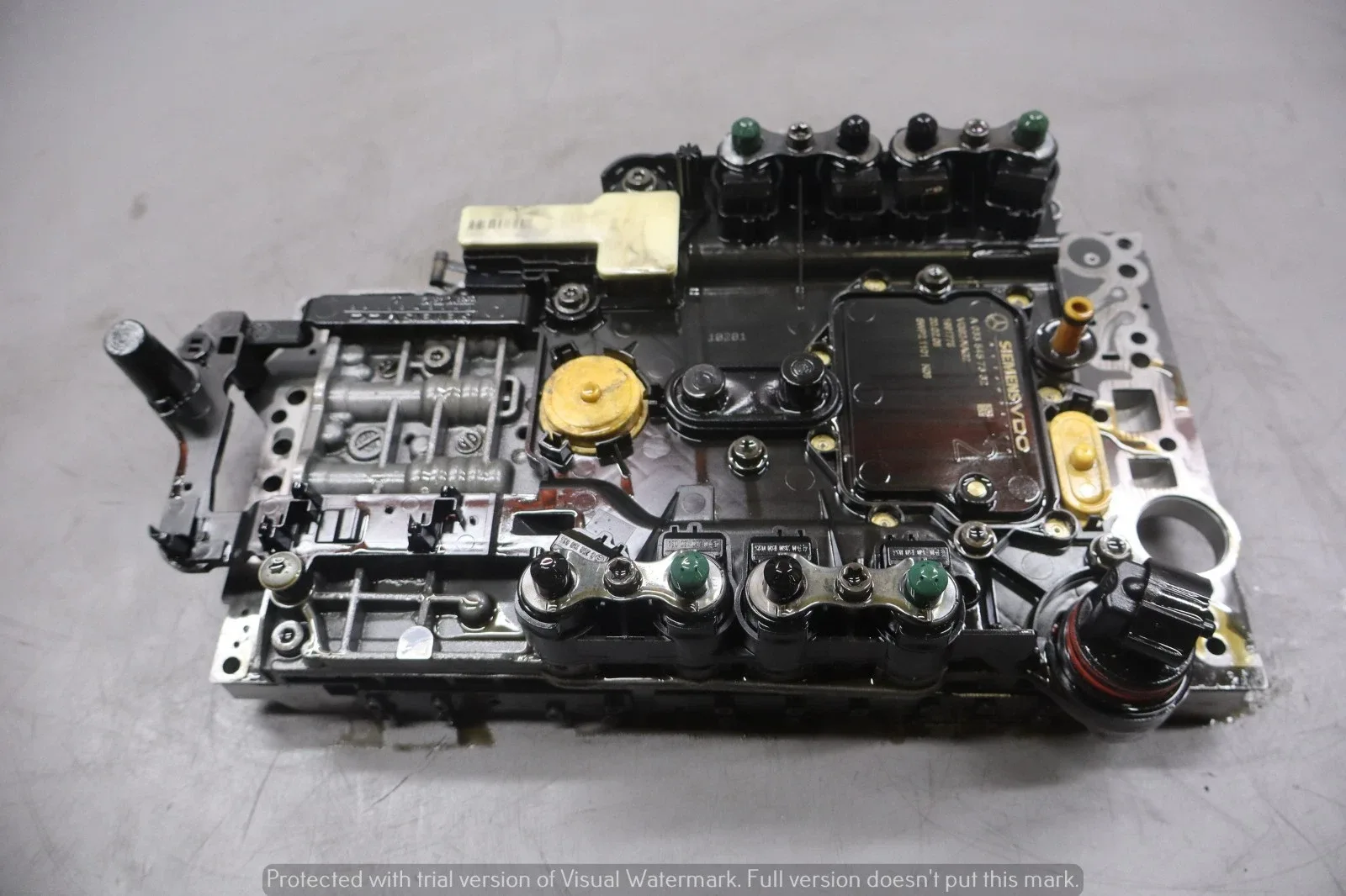 04-15 Mercedes CL500 SLK350 722.9 Transmission Valve Body W/Conductor Plate Oem image 3