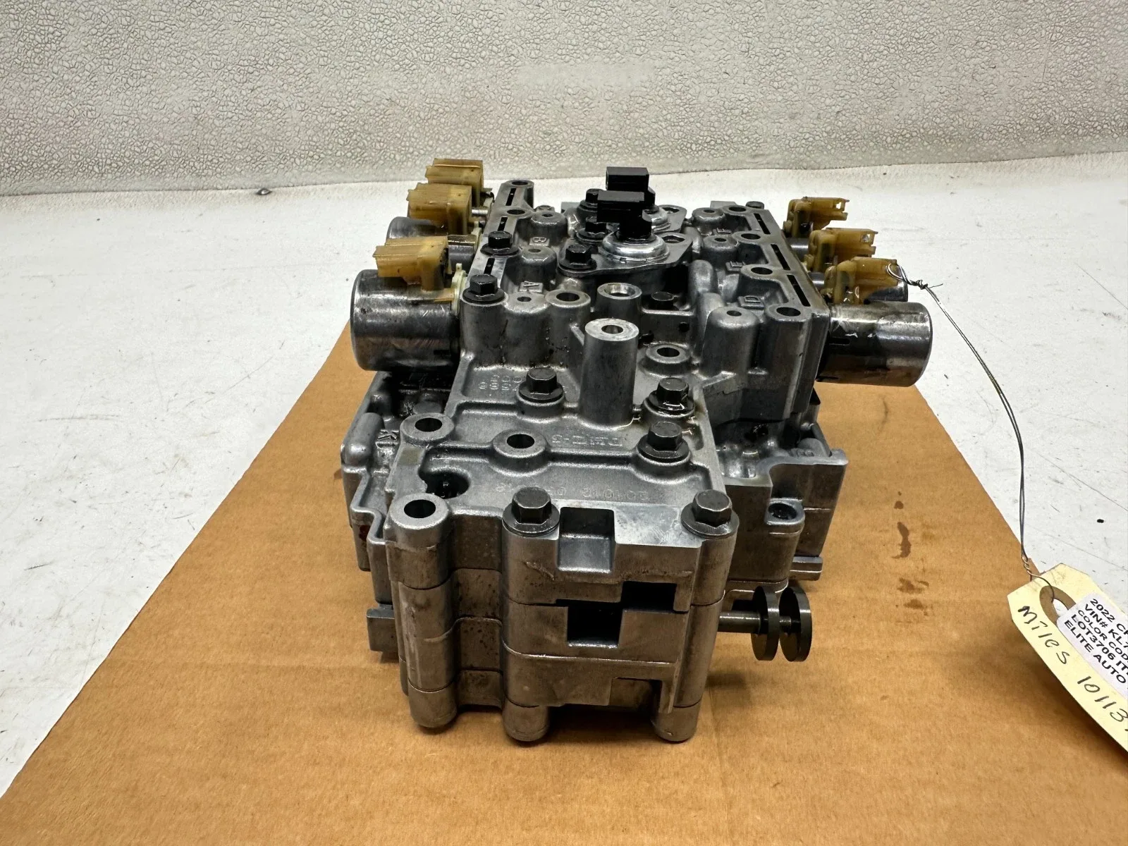 21-25 CHEVROLET TRAILBLAZER 1.3L AUTOMATIC TRANSMISSION BODY VALVE, OEM LOT3706 image 2