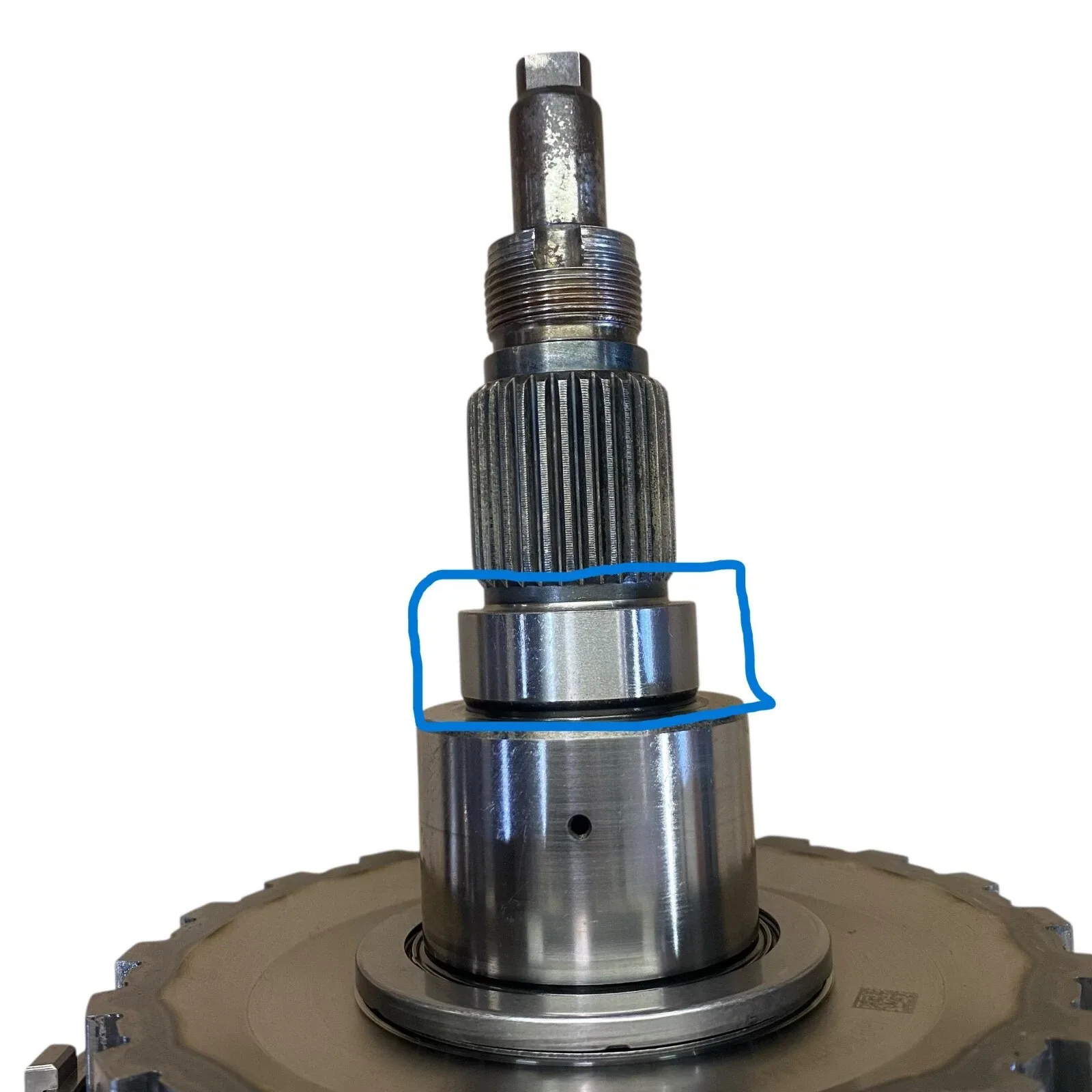 Ford 6R60/6R75 Output Shaft & Lug Ring Gear FL3P BA — Used image 2