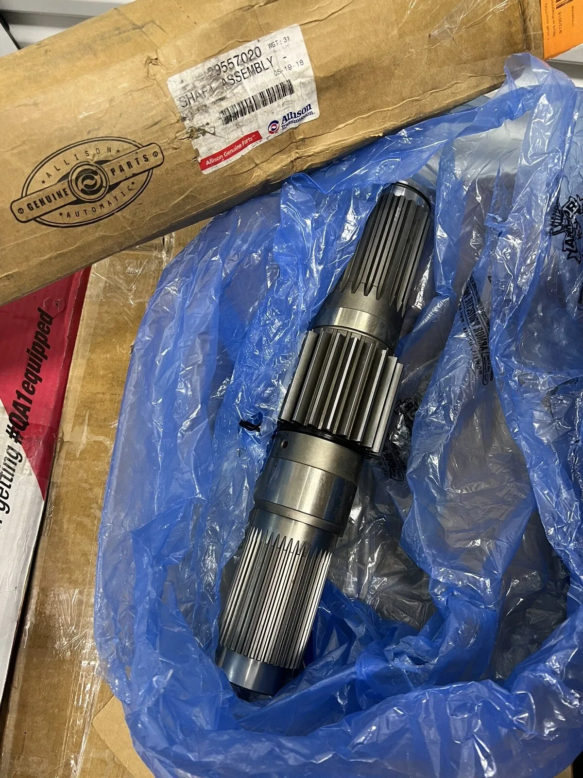 Allison Output Shaft Assembly 29557020 image 3