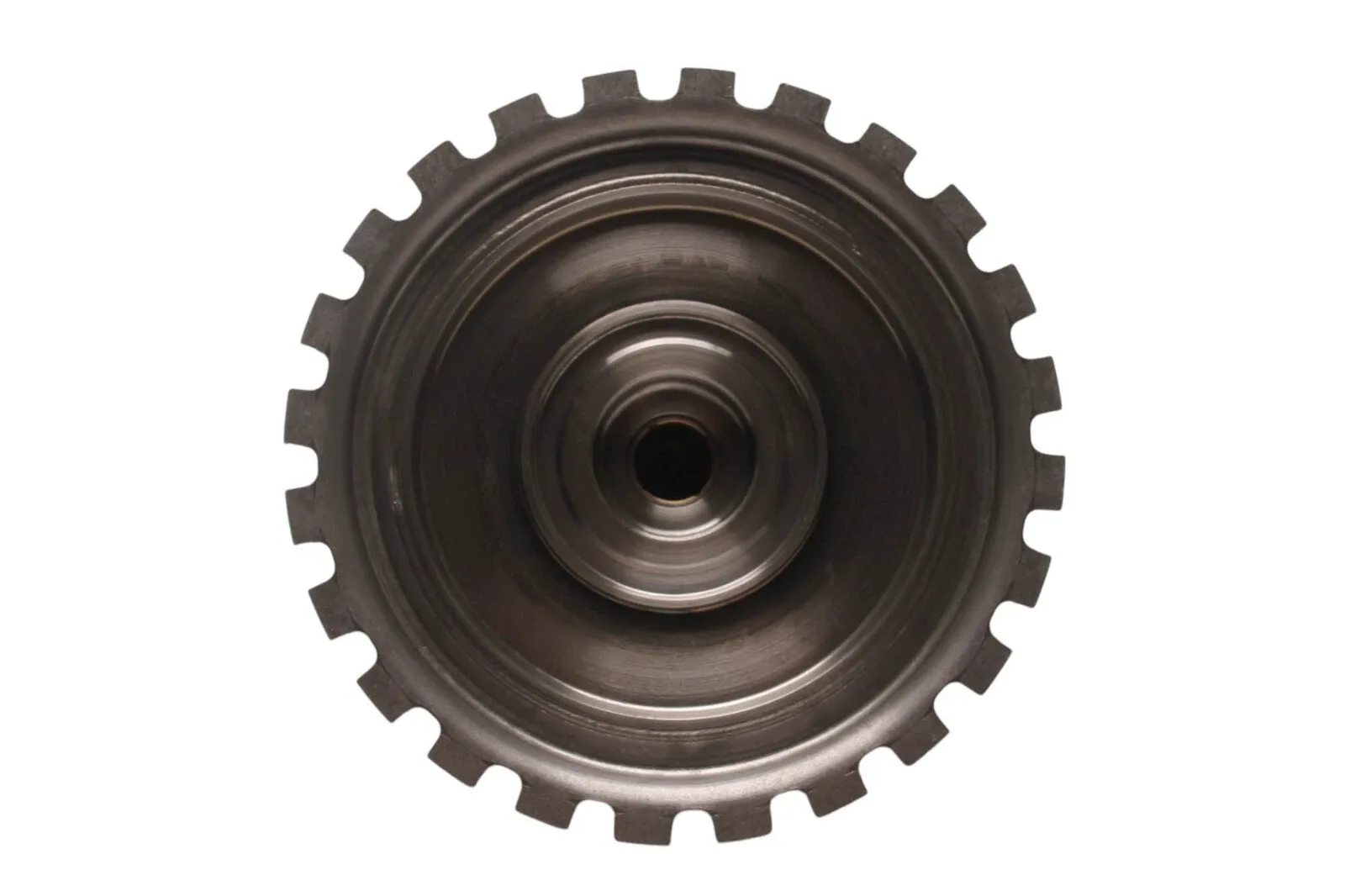 ZF6HP19/ZF6HP21 Output Shaft 55678C — 2WD, 6-7/8" Tall, 24 Outer Lugs image 4