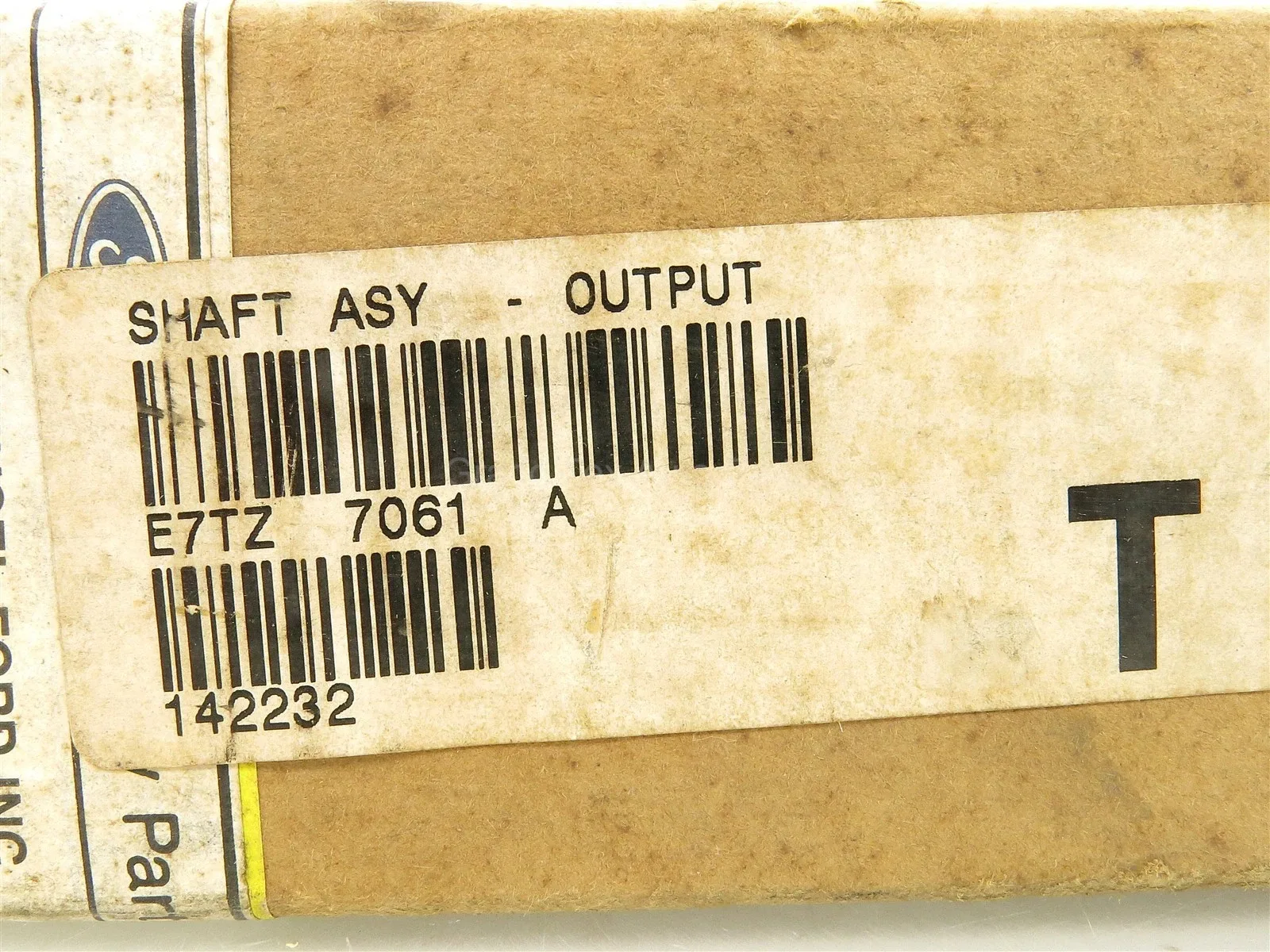 1984-1987 Ford Ranger & Bronco II Manual Transmission Output Shaft E7TZ-7061-A image 2