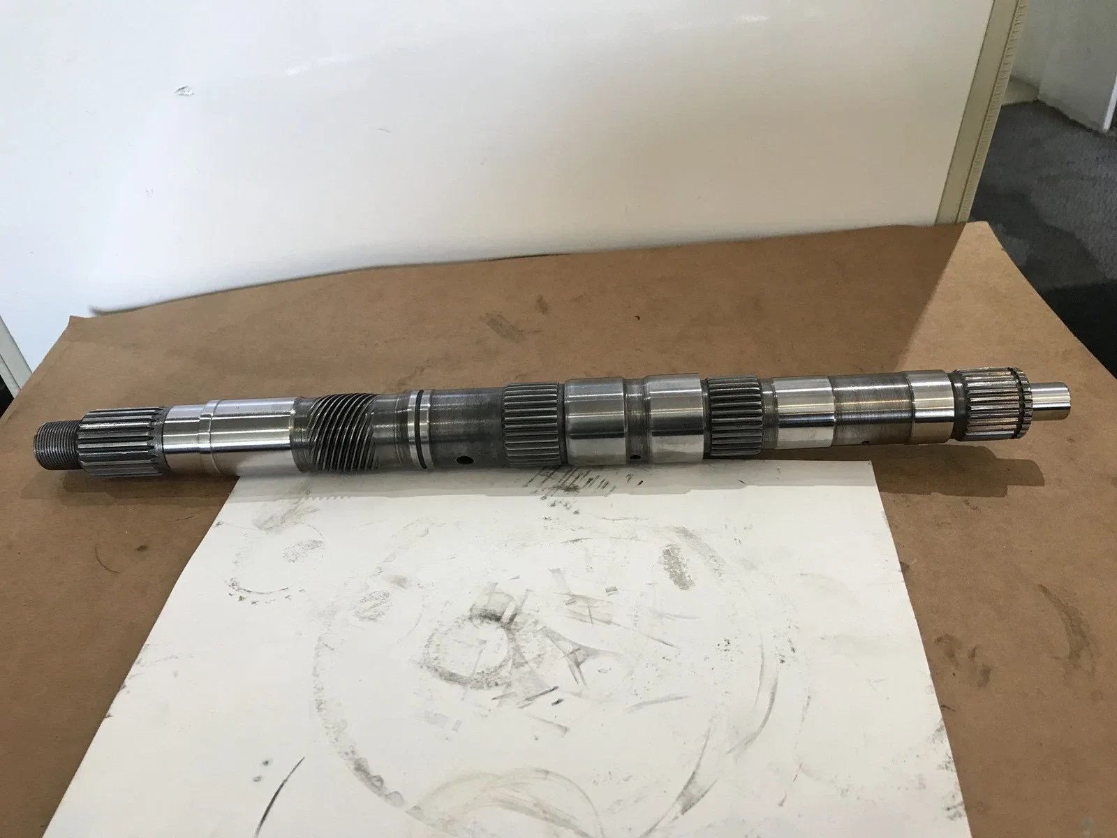 1976-1989 Dodge 727 (TF8) Remanufactured Output Shaft — 17-1/4" Length, .618" Pilot