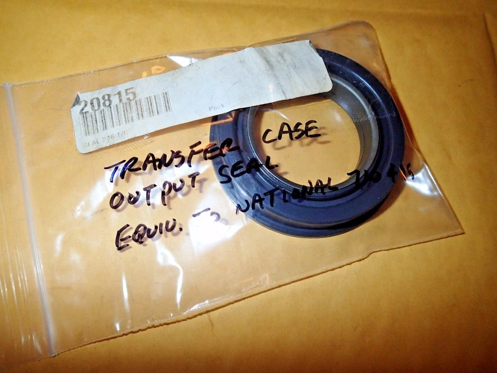 Transfer Case Front Output Shaft Oil Seal 20815 (Interchange 710495) image 4
