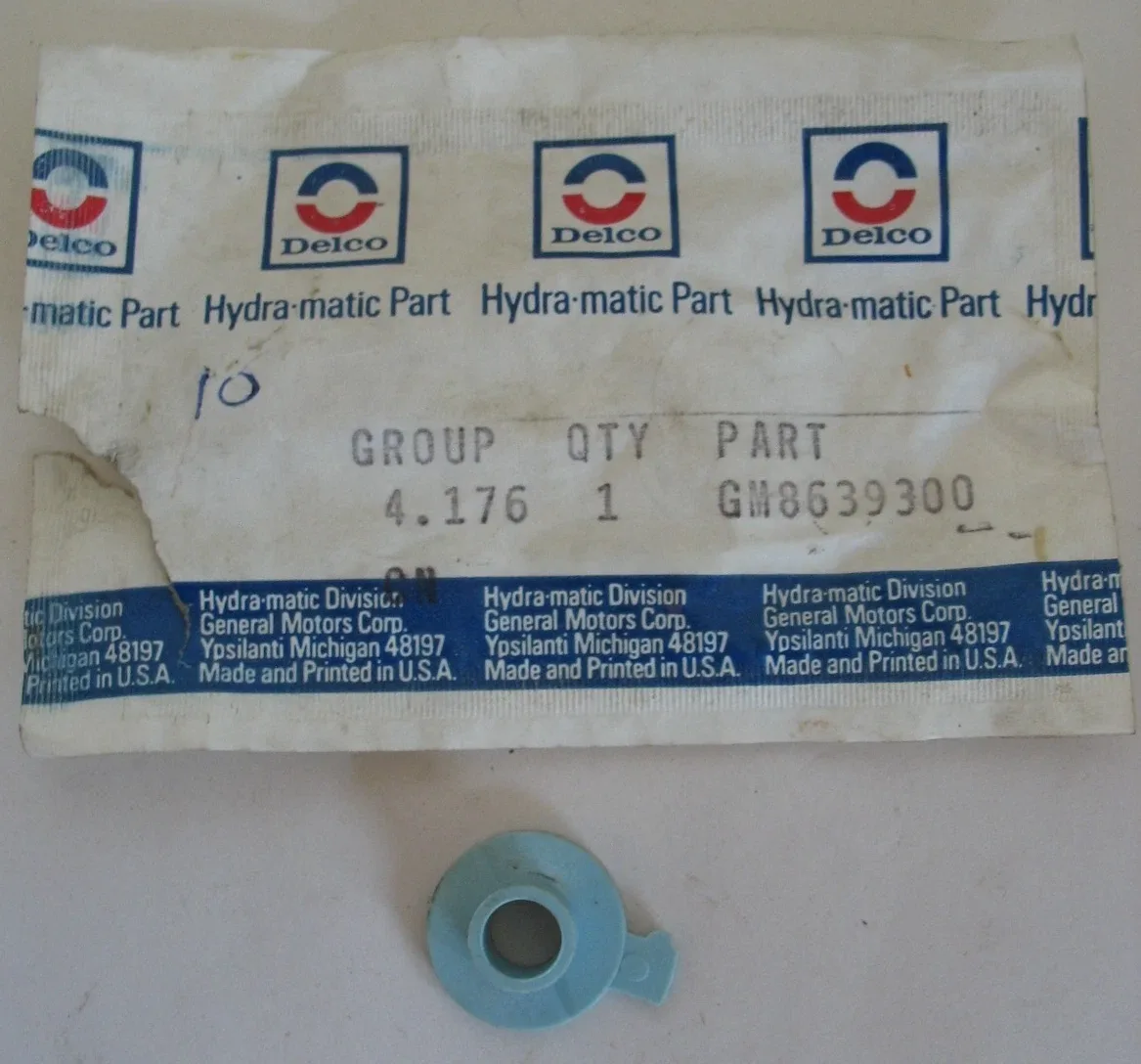 1982-1985 GM Delco Transmission Output Shaft Thrust Washer 8639300