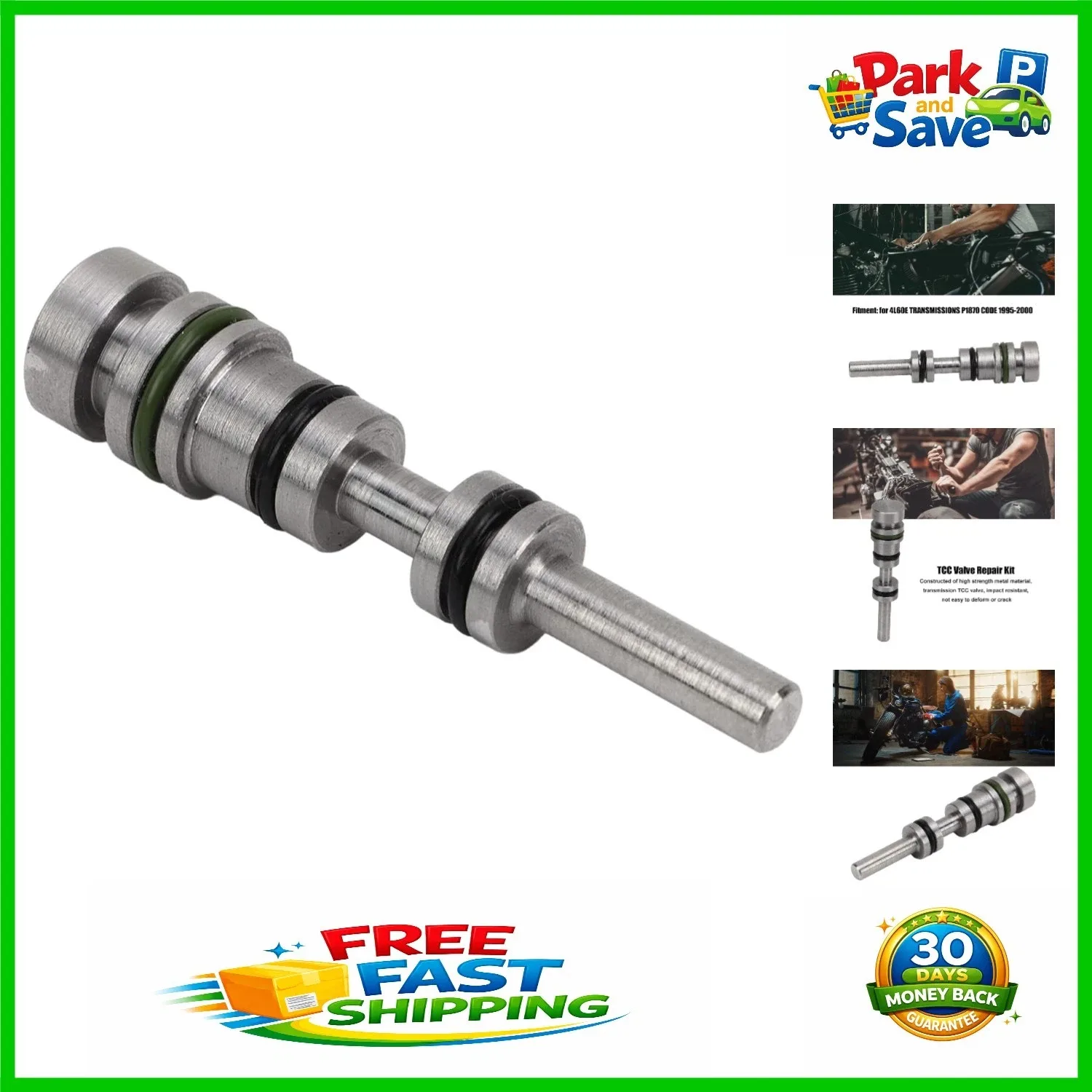 Durable TCC Valve Repair Kit for 4L60E P1870 Code (1995-2000) - 4 Pieces