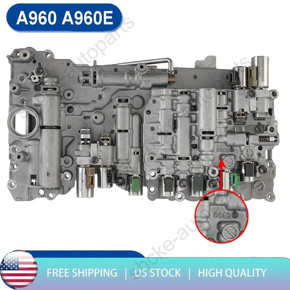 2006-2011 Lexus IS250 6-Speed Valve Body with Solenoids (A960E / TB-65SN)