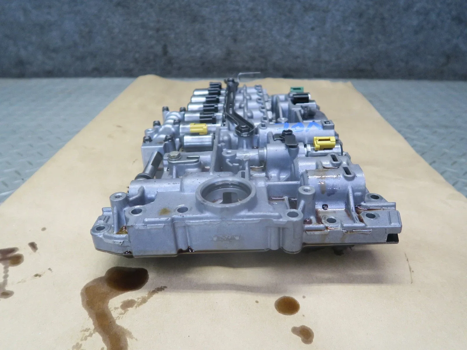 2011-2014 PORSCHE CAYENNE 958 4.8L A48.04 TRANSMISSION VALVE BODY MECHATRONIC image 4