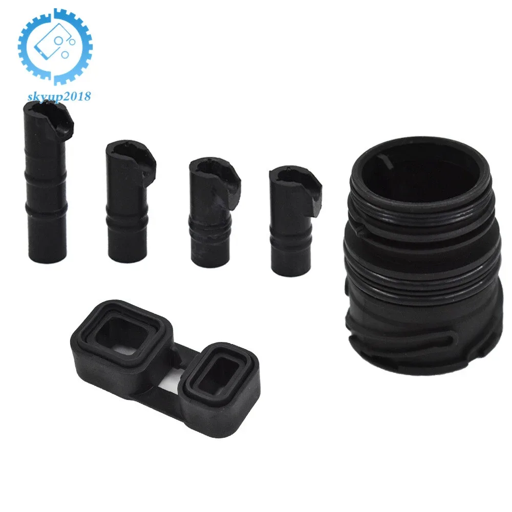 6Pcs Valve Body to Case Sleeve Seal kit Mechatronic Kit For BMW ZF6HP19 6HP21 Z4 image 3
