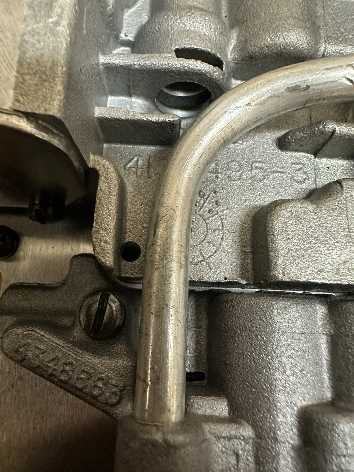 TF8 A727 TF6 A904 TRANS VALVE BODY 4202528 4130495 1984 L-UP BOOST TUBE NEW SEAL image 3