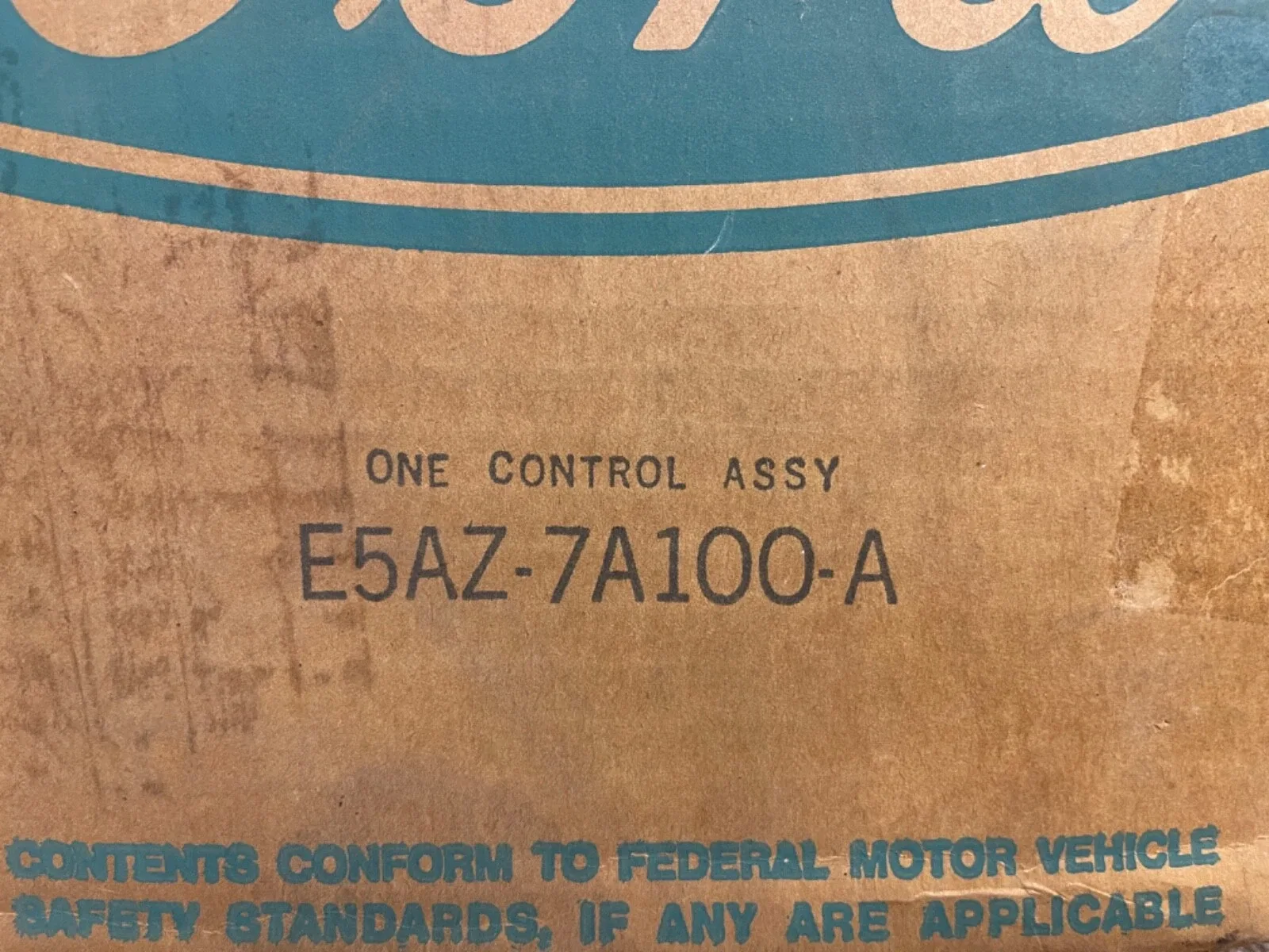 NOS FORD E5AZ-7A100-A 1985 CROWN VICTORIA  AUTOMATIC TRANS. VALVE BODY CONTROL image 2