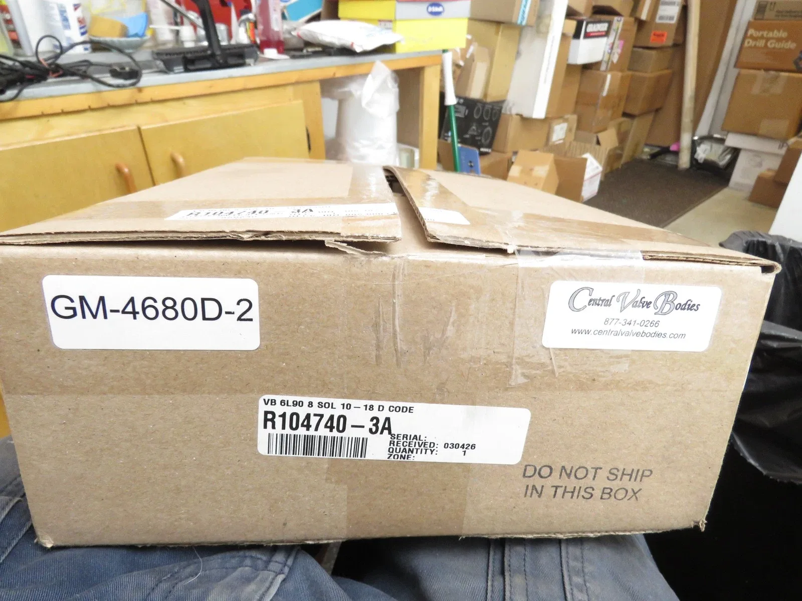 * Central Valve Bodies Main Valve Body Assembly R104740-3A / GM-4680D-2* image 3