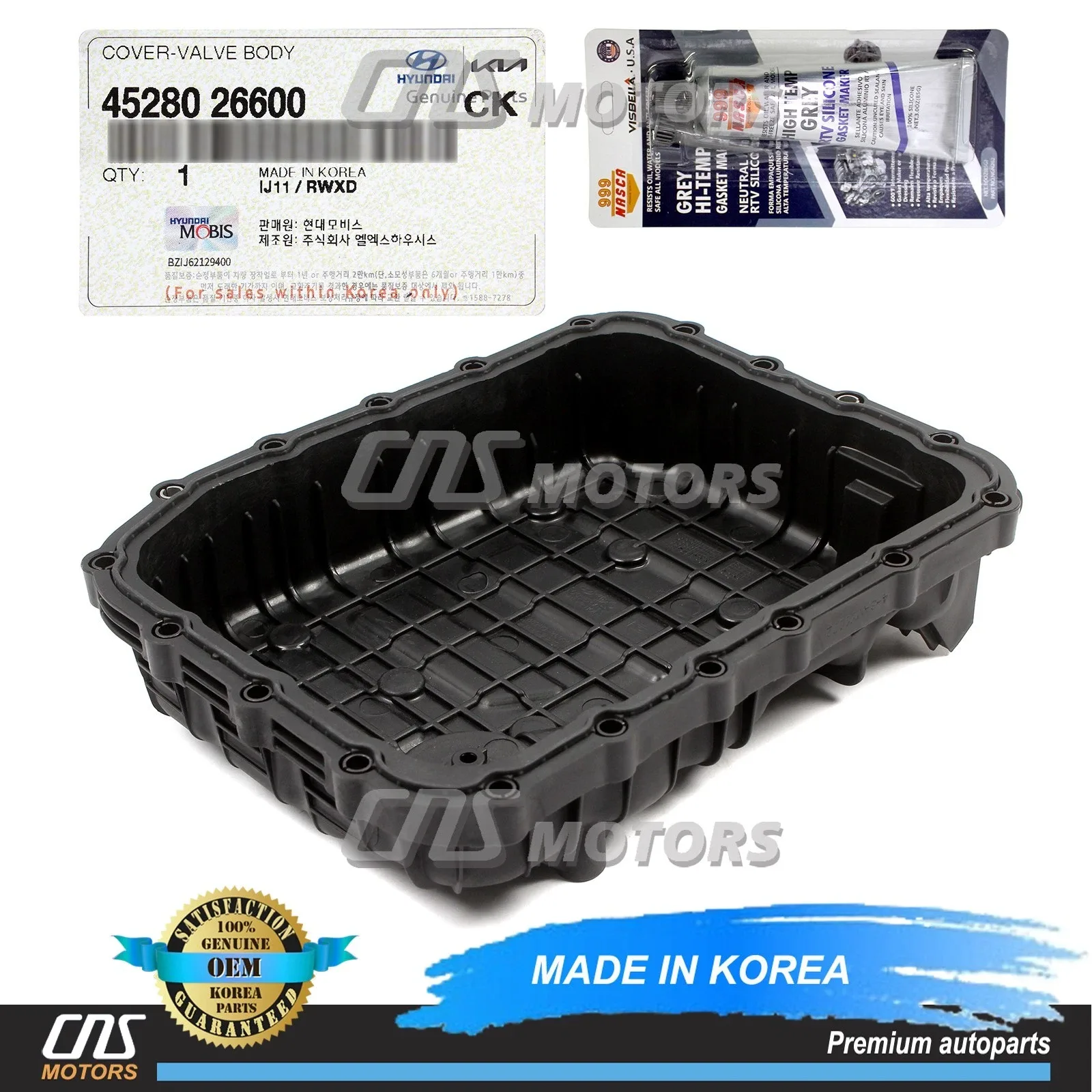 Genuine Valve Body Transmission Oil Pan For 16-21 Hyundai Tucson FWD 4528026600