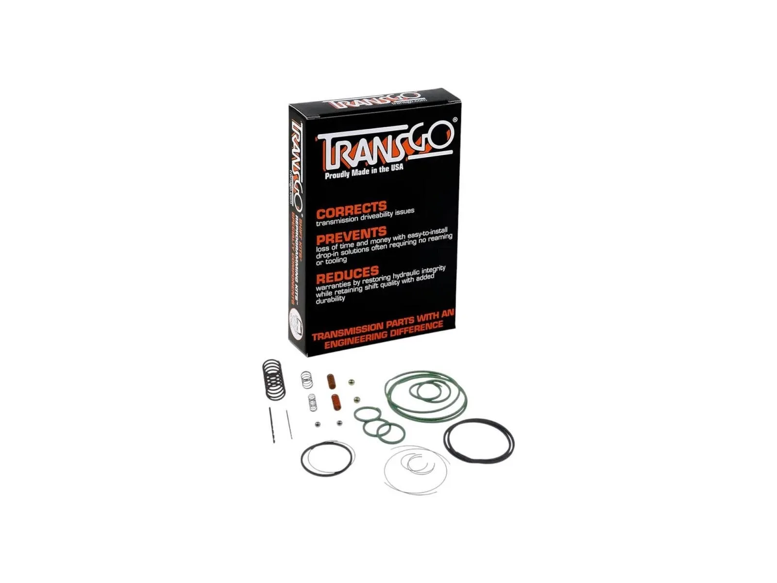 SK RE4F04A - RE4F04A 4F20E, SHIFT KIT, VALVE BODY REPAIR KIT, 1993-02, TRANSGO