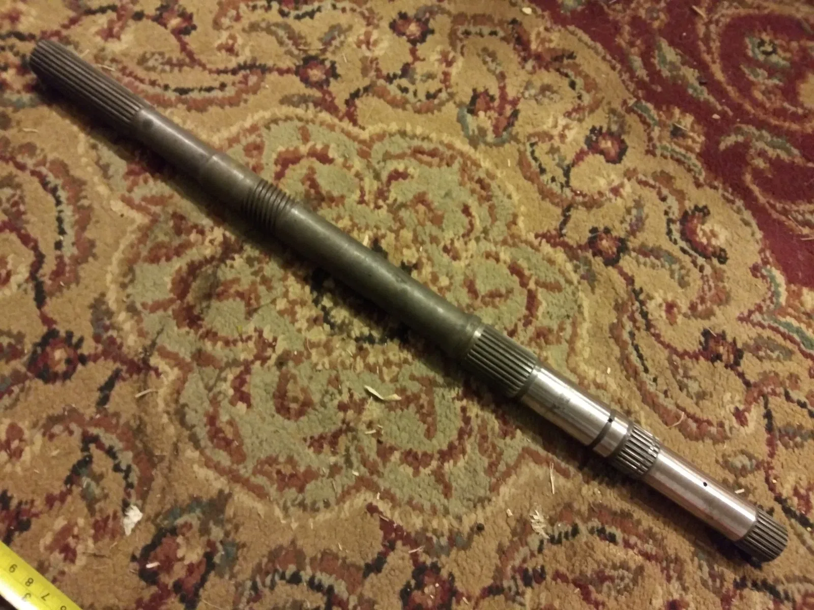 Mopar 12680 Output Shaft for 42RH / A904 / A909 Transmissions – 19.5" 2WD image 3