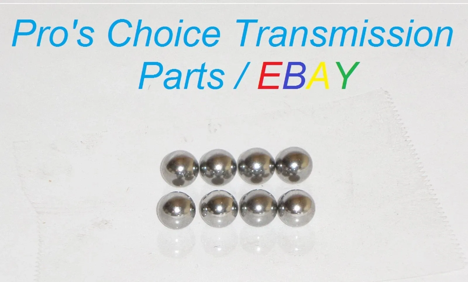 GM GMC Chevy 4L60E 4L65E 4L70E STEEL Valve Body Check Balls 1/4"  .250" 8-Piece