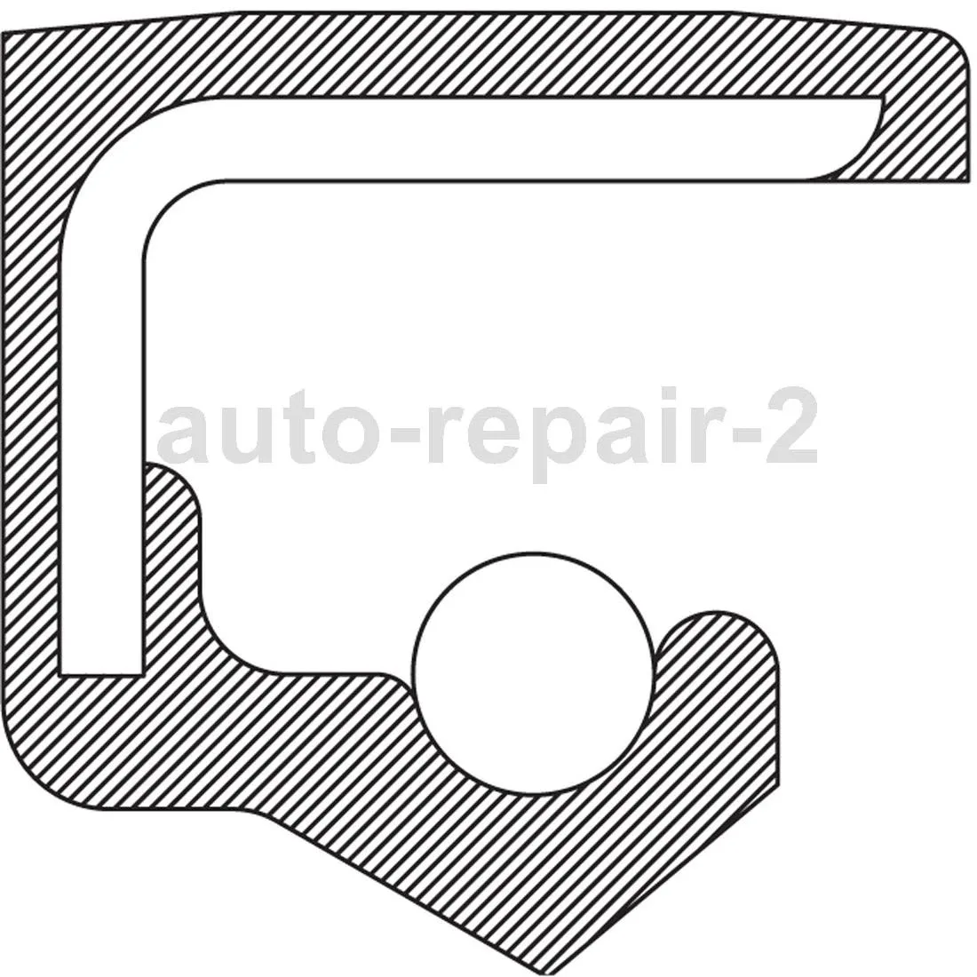 1996-2008 Audi A4 Automatic Transmission Output Shaft Seal REPAIR260911014747 image 4