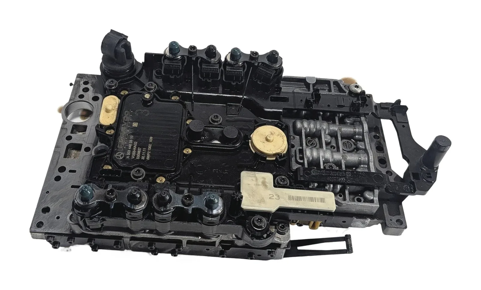 12 MERCEDES GL450 (X164) 722.9 AUTO TRANSMISSION VALVE BODY w/ CONDUCTOR PLATE image 4