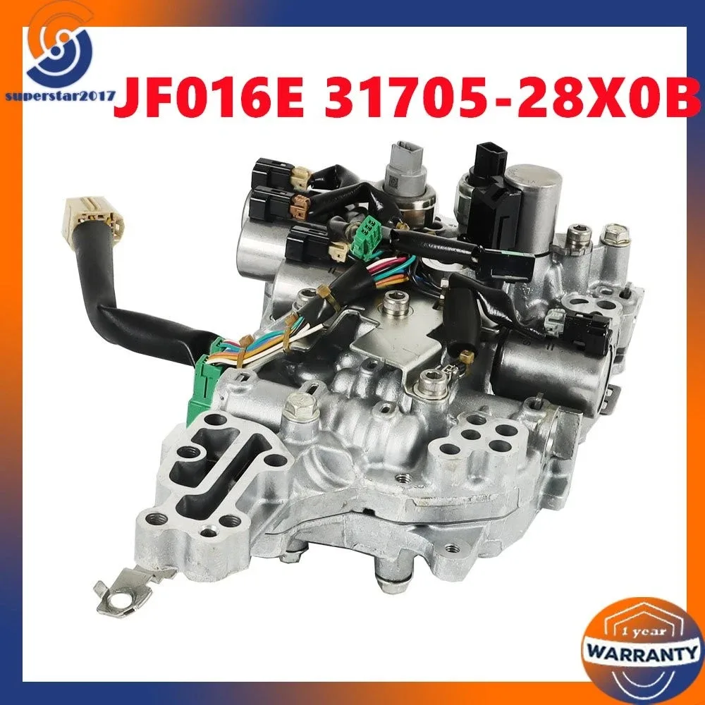 CVT Transmission Valve Body with Solenoids For Nissan Altima 2012-19 2.5L JF016E