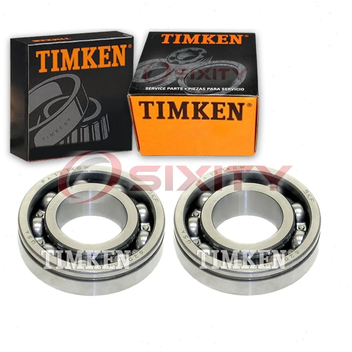 1998-2002 Mercury Mountaineer Transfer Case Front Inner Output Shaft Bearings - Timken SX-7102