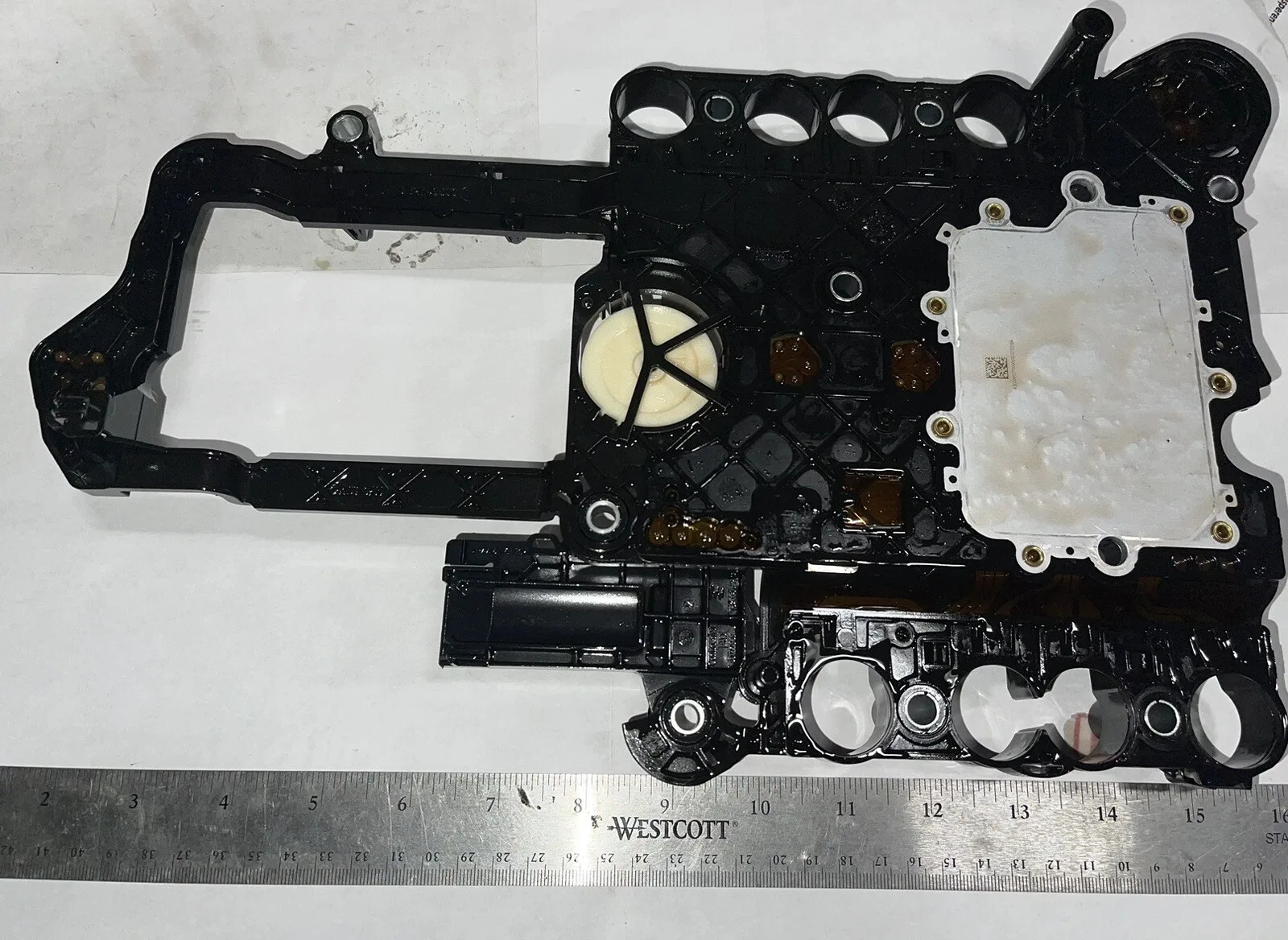 OE Mercedes Benz C230 Automatic Transmission Valve Body Contactor Plate *4XX* image 2