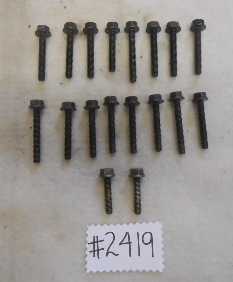 1974-1986 Ford Mustang 2.3L C3 Automatic Transmission Valve Body Bolts