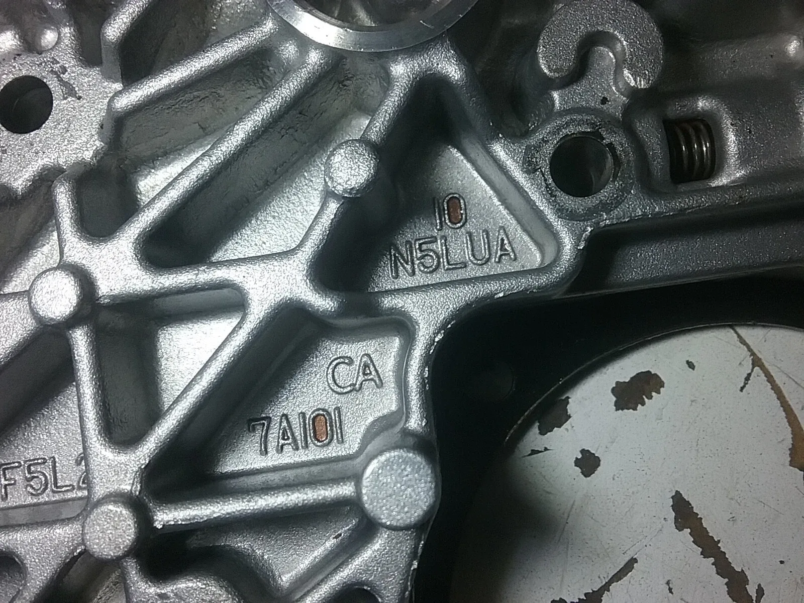 Ford Valve Body and Solenoid RF5L2P (Used) image 3