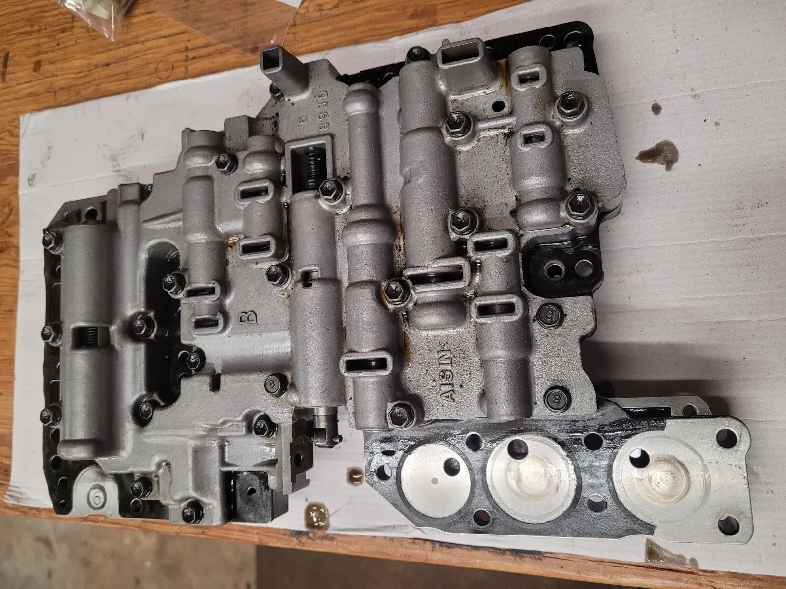 1986–1992 Toyota Supra MK3 A340 Aisin Valve Body image 2