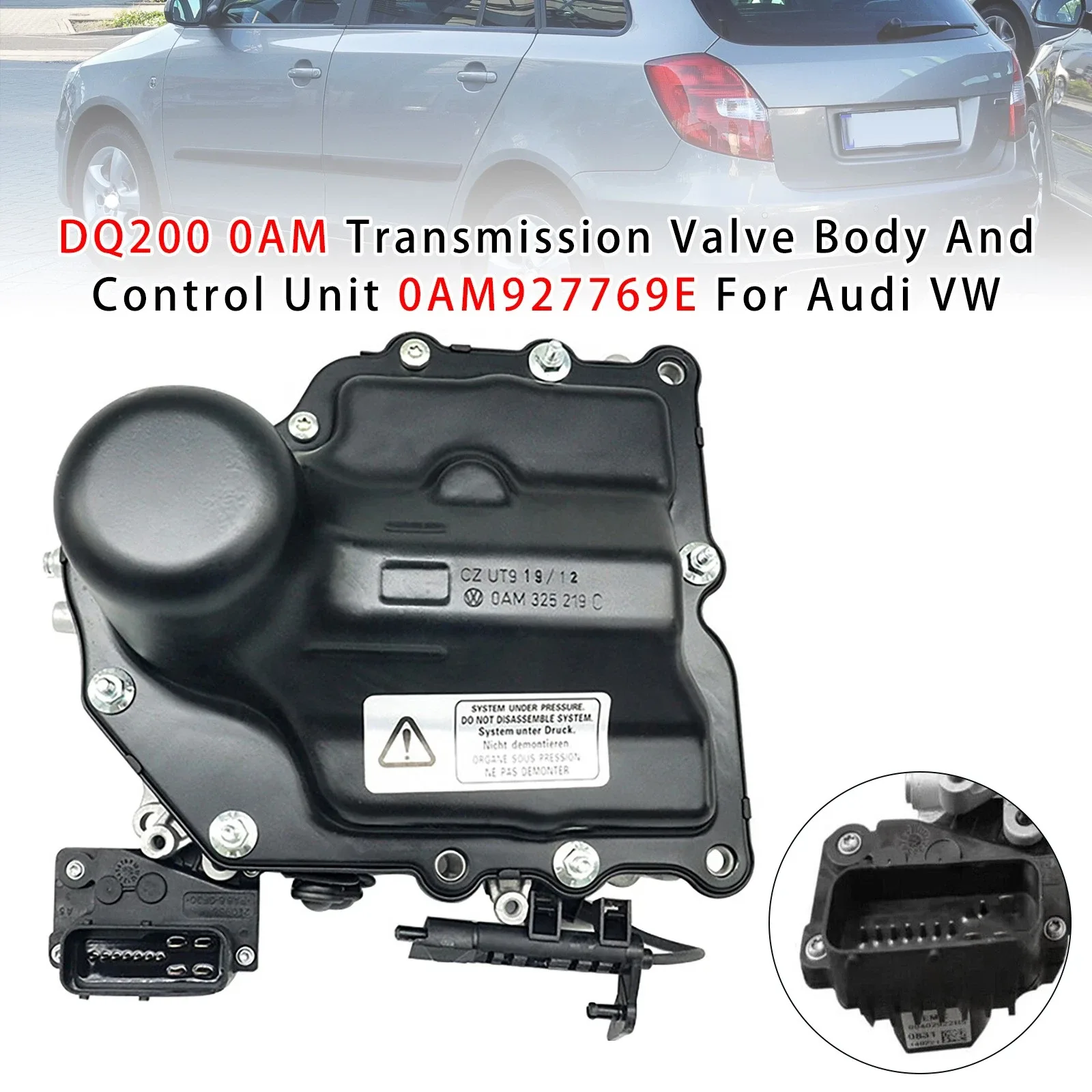 DQ200 0AM Transmission Valve Body And Control Unit 0AM927769E For Audi VW