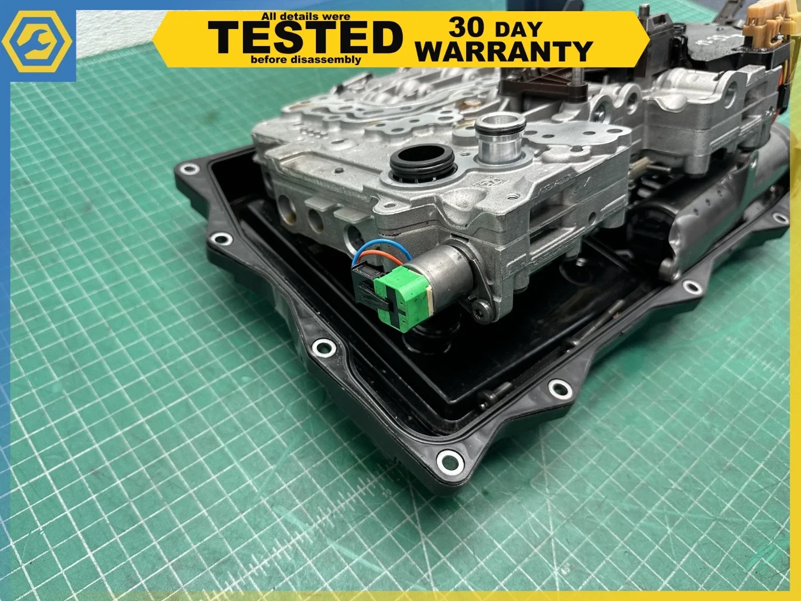 2012 BMW 328i AUTOMATIC TRANSMISSION CONDUCTOR PLATE VALVE BODY OEM image 4