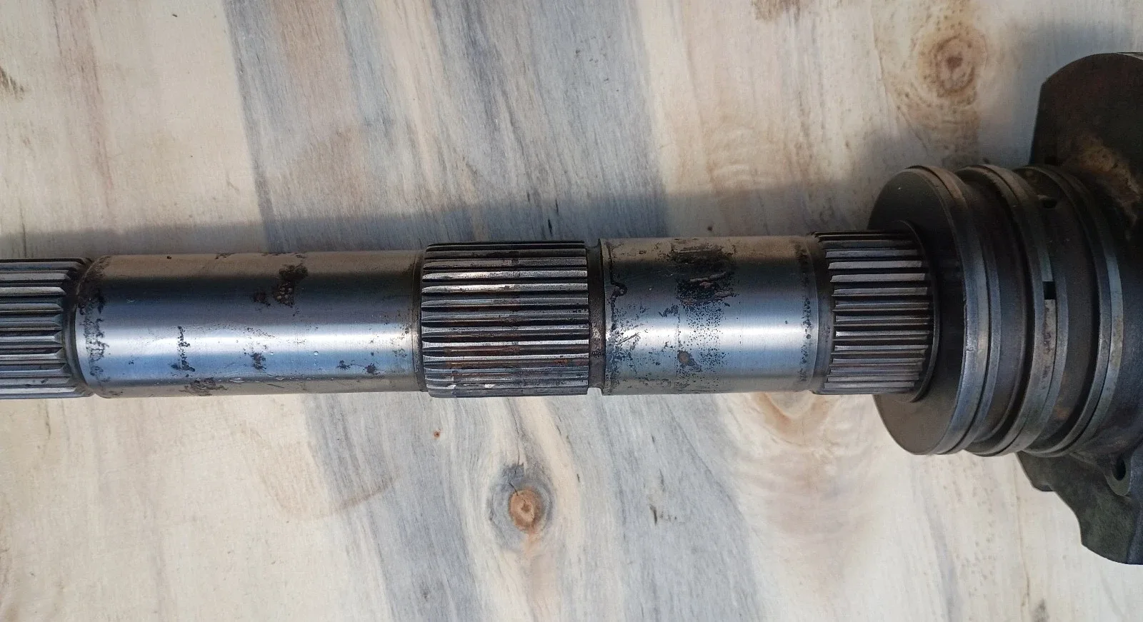 Ford C6 Output Shaft (c6ap-7a300-a) 2WD Bolt-On Yoke, 10 Spline image 2