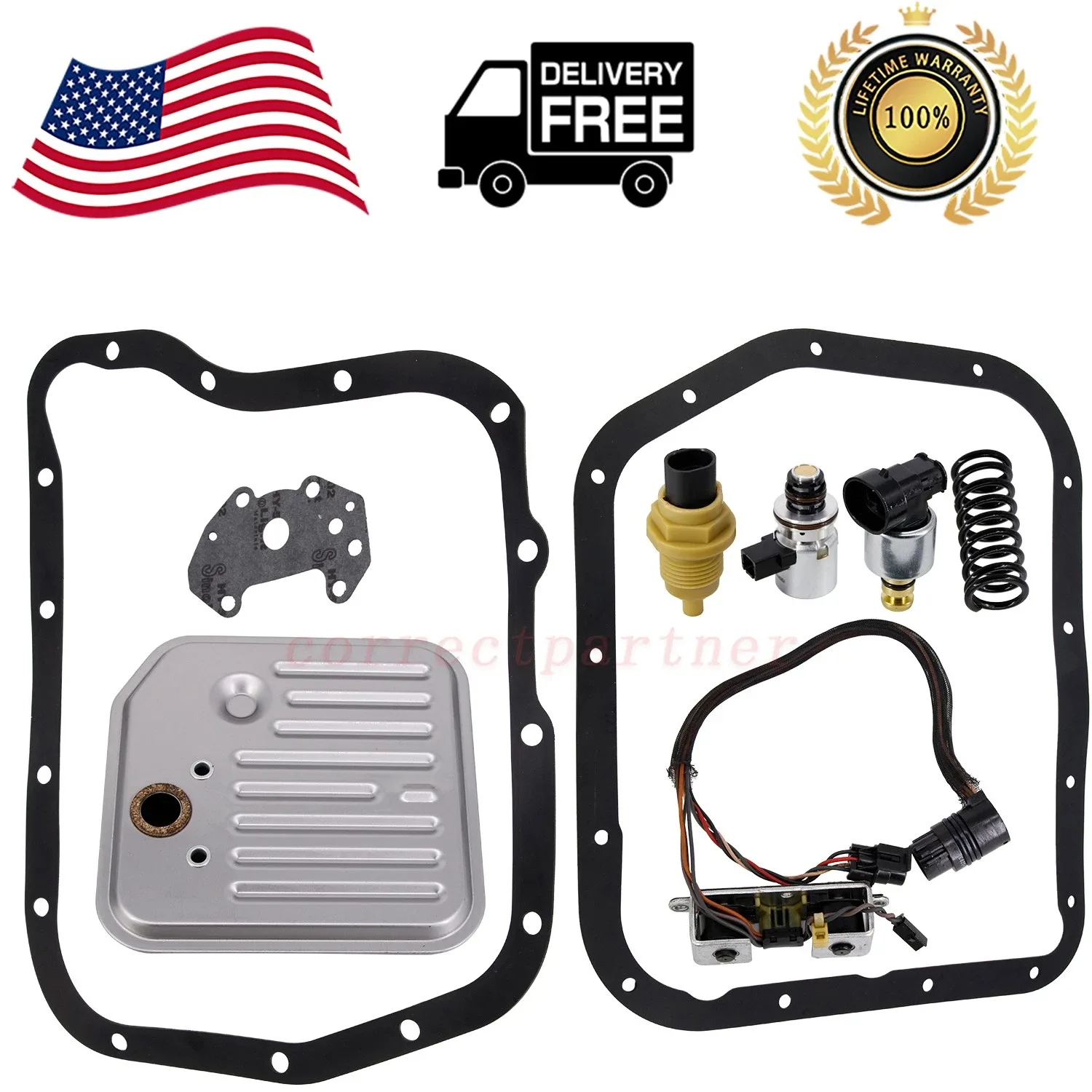 Transmission Filter Solenoid Sensors For A518 46RE 48RE Automatic Transmissions