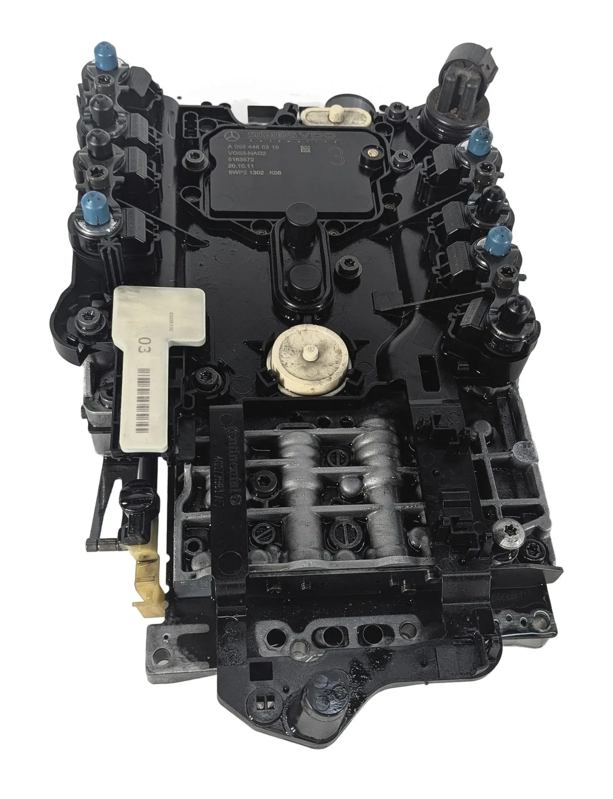 2012 MERCEDES GLK350 (X204) AT VALVE BODY CONDUCTOR PLATE 7G-TRONIC 722.9 image 3