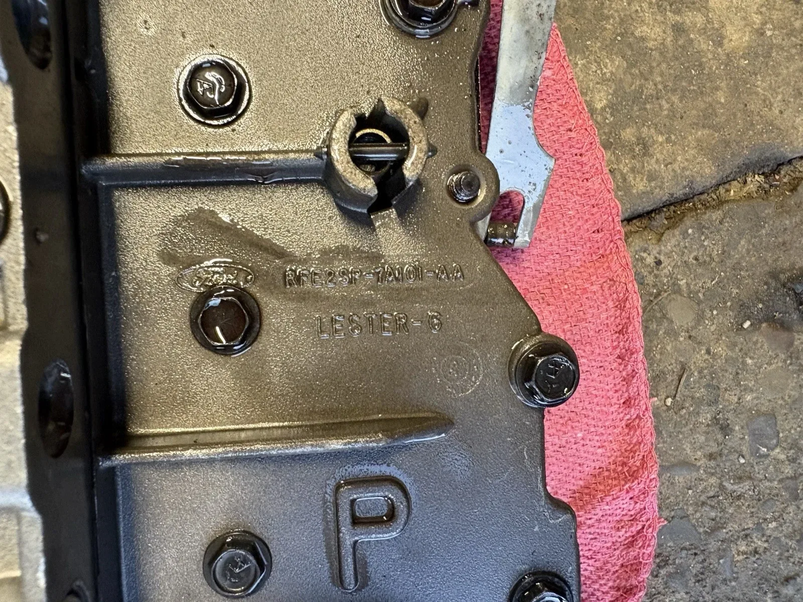 Ford C5 Transmission lester 6 valve body E2AP-7G003-AA image 2