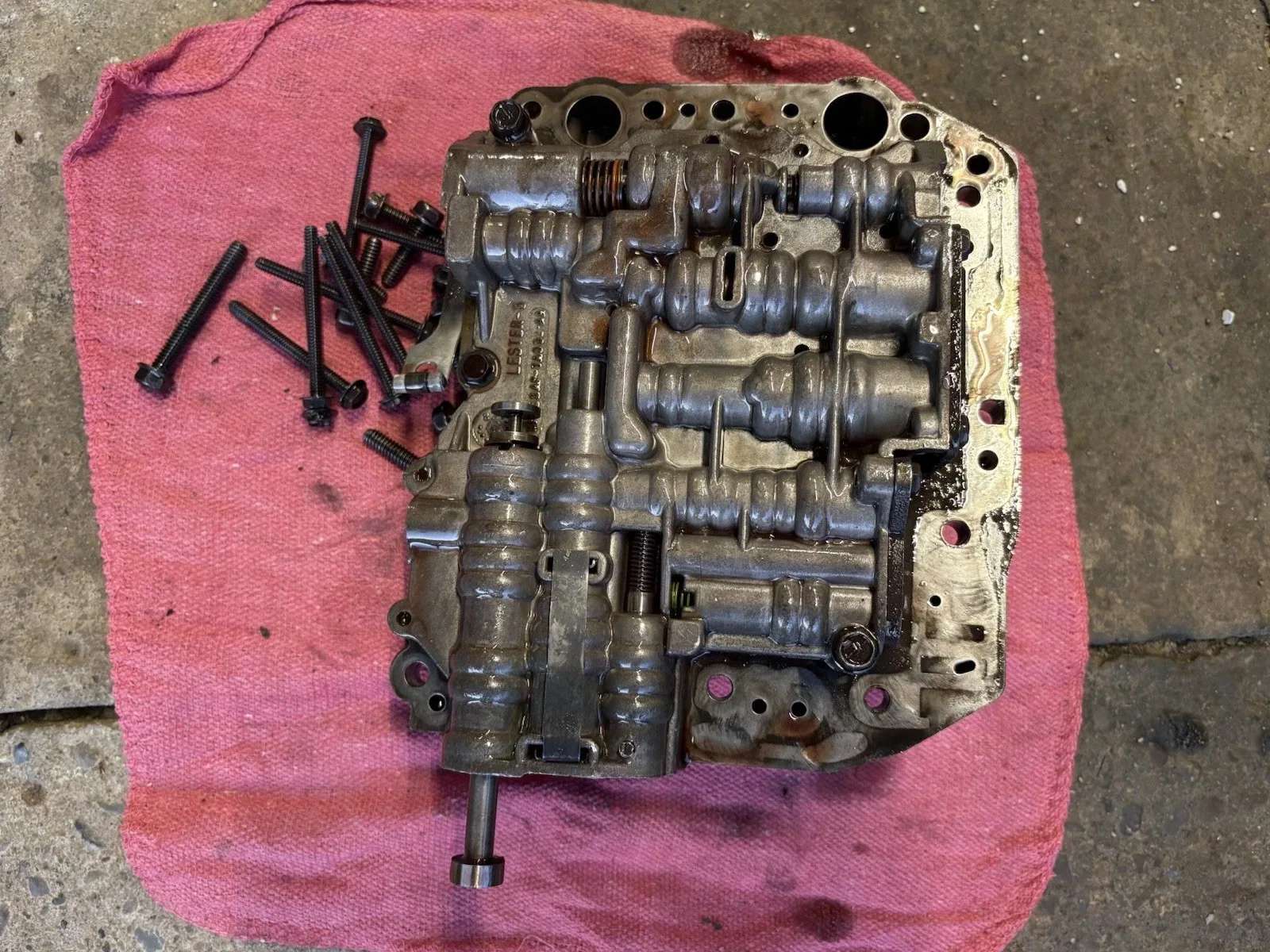 Ford C5 Transmission lester 6 valve body E2AP-7G003-AA image 3
