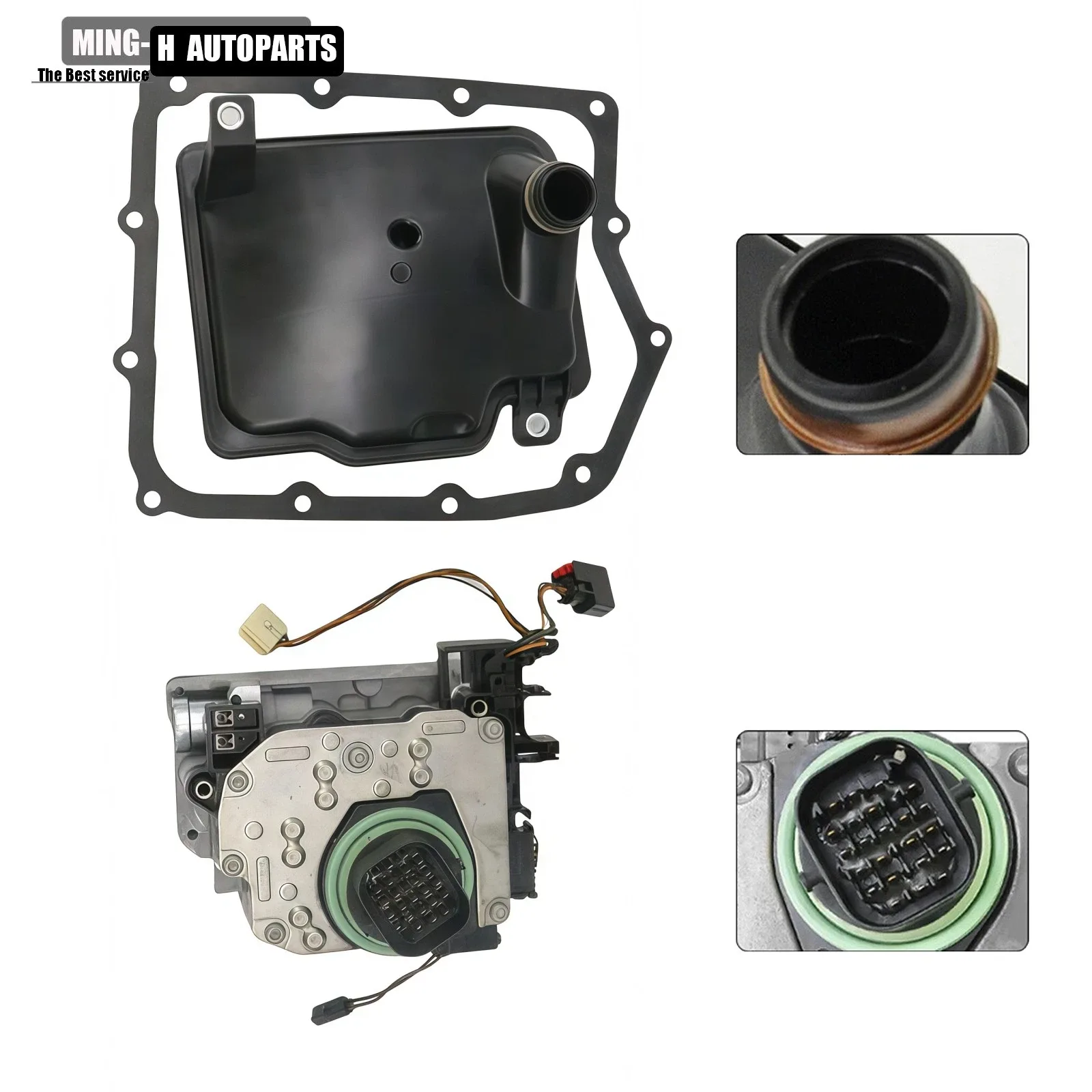 62TE Transmission Valve Body Complete w/Solenoid Kit For Dodge Chrysler 2.4 3.6L image 3