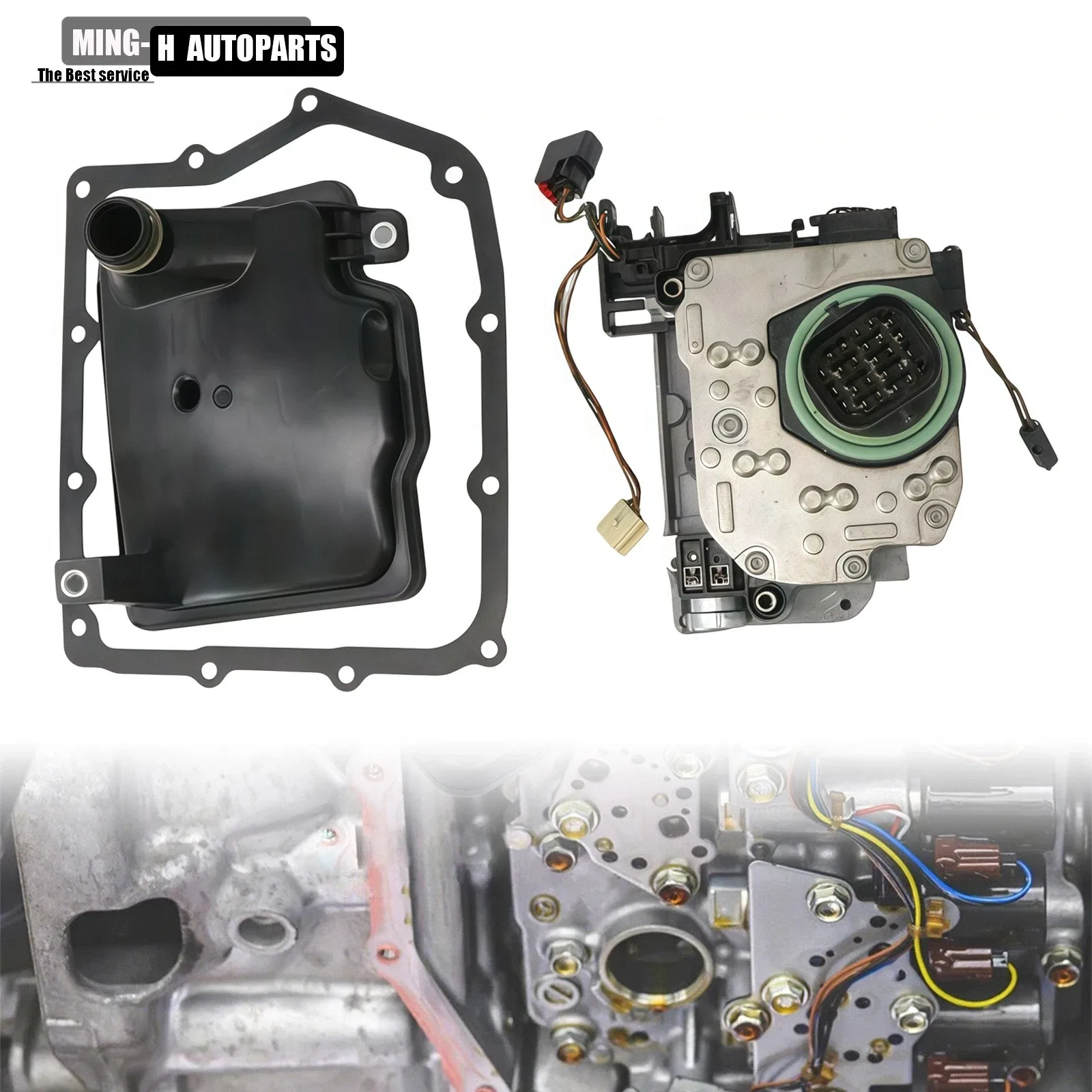 62TE Transmission Valve Body Complete w/Solenoid Kit For Dodge Chrysler 2.4 3.6L