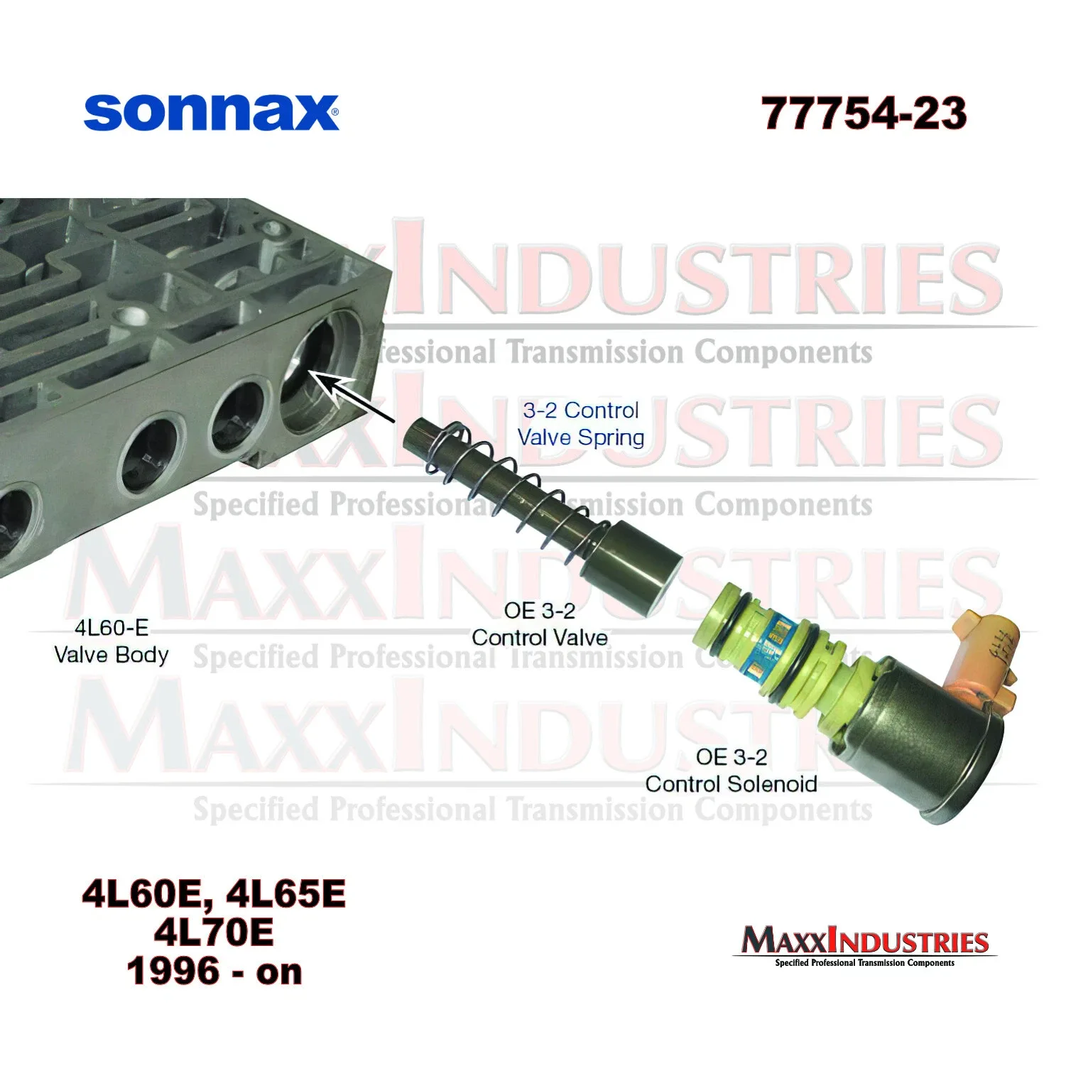 Sonnax 77754-23 4L60E 3-2 Control Valve Spring image 3