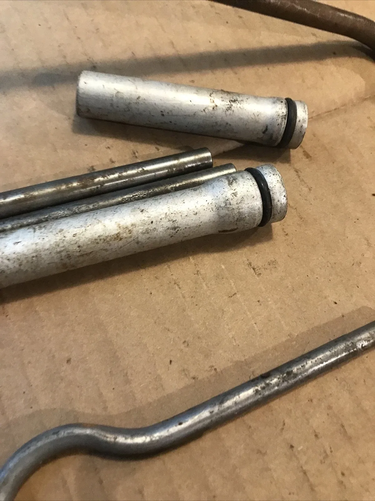 1956-64 STUDEBAKER V8  Flightomatic Transmission Valve Body Tubes image 2